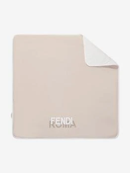 Fendi | Baby Padded Roma Blanket in Beige (80cm),商家Childsplay Clothing,价格¥2024