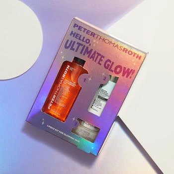 Peter Thomas Roth | Hello, Ultimate Glow! 3-Piece Kit For Glowing Skin 独家减免邮费
