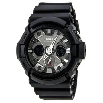 推荐Casio Men's World time Watch - G-Shock Alarm Dive Ana-Digi Black Dial | GA201-1A商品