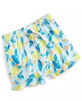 First Impressions | Baby Boys Elegant Tropical Floral-Print Shorts, Created for Macy's,商家Macy's,价格¥14.39