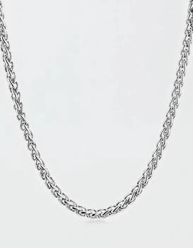 推荐West Coast Jewelry Stainless Steel Polished Spiga Chain Necklace商品