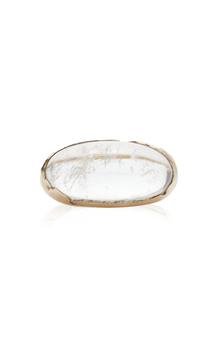 商品Cyril | Cyril - Women's Pool 14K Yellow Gold Quartz Ring - Gold - US 7 - Moda Operandi - Gifts For Her,商家Moda Operandi,价格¥22896图片