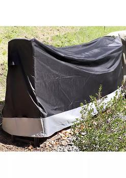 商品Sunnydaze Decor | 8 ft Heavy-Duty Polyester Firewood Log Rack Cover - Gray/Black,商家Belk,价格¥442图片