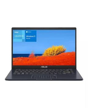 ASUS | 14" Daily Traditional Laptop Intel Celeron N4500 4GB RAM Intel UHD Graphics 64GB eMMC Storage Windows 11 Home FHD 60Hz - Blue,商家Macy's,价格¥1456