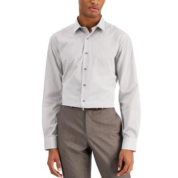 Alfani | Men's Slim Fit Stripe Dress Shirt, Created for Macy's商品图片,7折×额外7折, 额外七折