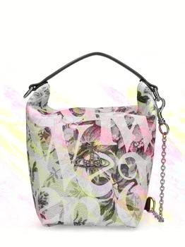 Vivienne Westwood | Sally Canvas Jacquard Crossbody Bag 额外7折, 额外七折