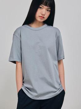 essentials短袖, HIDEOUT | Essential Short Sleeve T Shirt Gray商品图片 8.5折