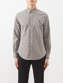Ralph Lauren | Logo-embroidered cotton-Oxford shirt商品图片,