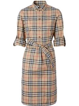 Burberry | Burberry 女士连衣裙 8024585A7028-2 米白色 7折, 包邮包税