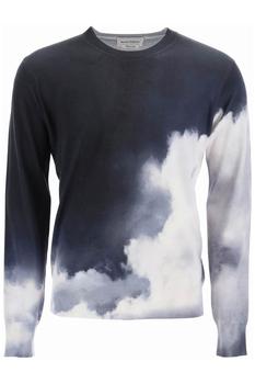 Alexander McQueen | Alexander mcqueen storm sky wool silk sweater商品图片,6.1折