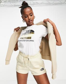 The North Face | The North Face Coordinates t-shirt in white商品图片,