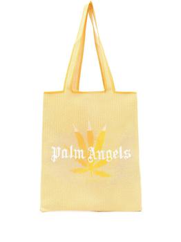 推荐PALM ANGELS - Rafia Logo Shopping Bag商品