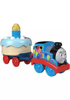 老友记, Thomas & Friends | Thomas & Friends Birthday Wish Thomas, Musical Push-Along Toy Train Engine with Light-up Cake商品图片 