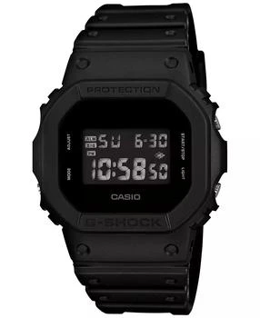 G-Shock | Men's Digital Black Resin Strap Watch 43x43mm腕表,商家Macy's,价格¥745