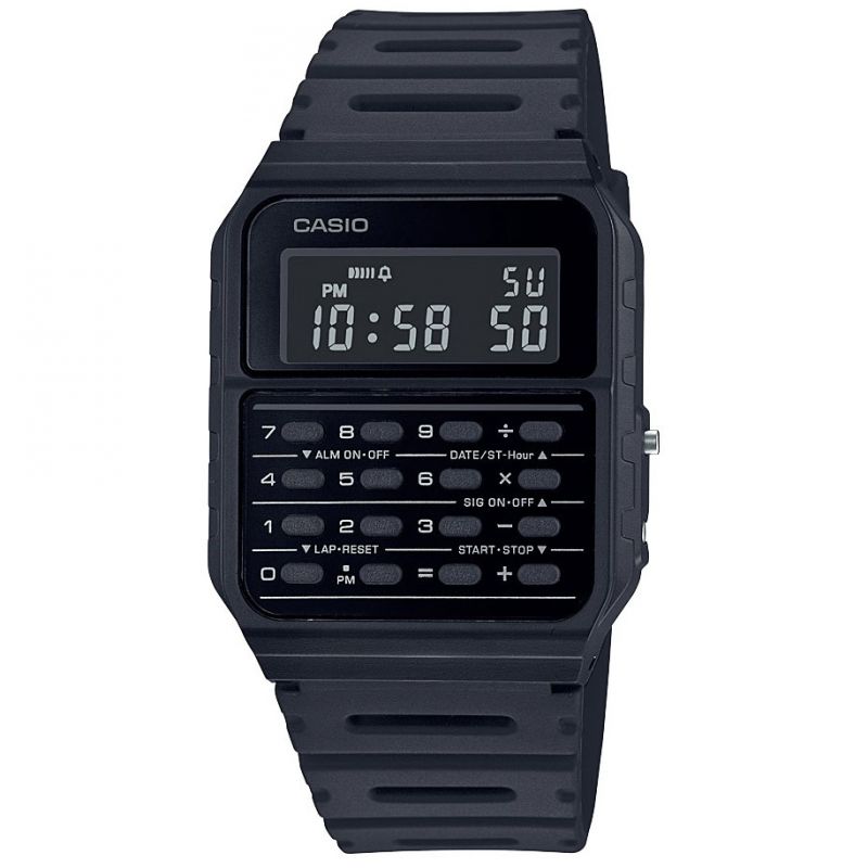 推荐Unisex Casio Collection Retro Calculator Watch CA-53WF-1BEF 卡西欧手表商品