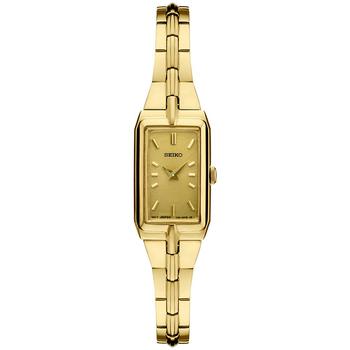推荐Women's Essential Gold-Tone Stainless Steel Bracelet Watch 15mm商品