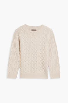N.PEAL | Cable-knit cashmere sweater商品图片,7折