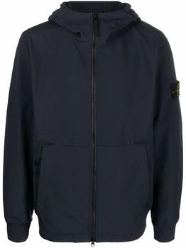 加拿大stone island jacket, Stone Island | Stone Island Men's  Blue Polyester Outerwear Jacket商品图片 