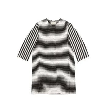 Max Mara | MAX MARA 女士黑白拼色条纹卫衣 90811172-600-001 满$1享9.6折, 包邮包税, 满折