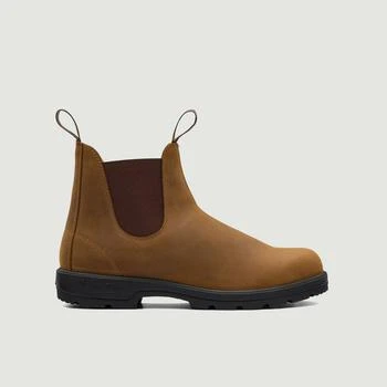 推荐Classic Chelsea Boots crazy horse brown BLUNDSTONE商品