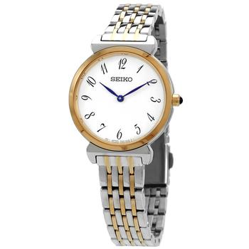 美国精工女表, Seiko | Quartz White Dial Ladies Watch SFQ800P1商品图片 3.5折