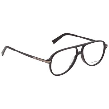 商品Salvatore Ferragamo | Salvatore Ferragamo Demo Pilot Mens Eyeglasses SF2855 001 57,商家Jomashop,价格¥501图片