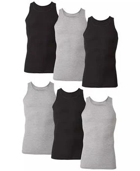 Hanes | Men's 6-Pk. Ultimate® ComfortSoft® Dyed Tanks,商家Macy's,价格¥222