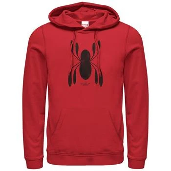 Marvel | Marvel Men's Spider-Man Far From Home Homecoming Chest Logo, Pullover Hoodie 独家减免邮费