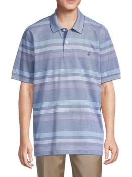 布克兄弟 polo, Brooks Brothers | Original-Fit Striped Supima Cotton Polo商品图片 5折