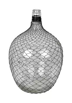 加拿大小黑瓶, Vickerman | Glass Bottle with Black Chicken Wire商品图片 