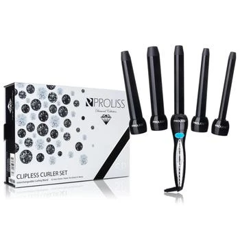 Proliss | Trio Twister - Digital 5-in-1 Professional Ceramic Curling Wand Set - Diamond Collection,商家Premium Outlets,价格¥680
