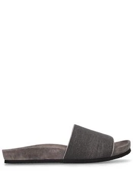 Brunello Cucinelli | 20mm Leather Sandals 额外6折, 额外六折