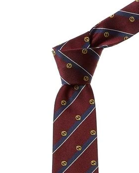Gucci Gucci Binari Silk Tie