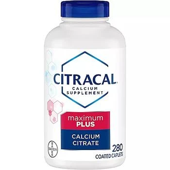 Citracal | Citracal Calcium Citrate Caplets + D3 280 ct.,商家Sam's Club,价格¥98
