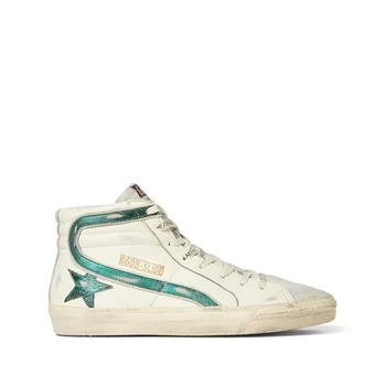 Golden Goose | Slide Nappa Upper Suede Toe and List Laminated Star and Wave 6折