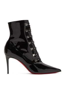 推荐Frenchissima 85 patent-leather ankle boots商品