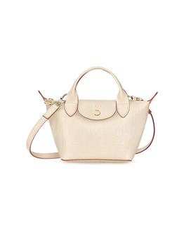 Le Pliage Cuir XS / Mini Top Handle Bag Turtledove (L1500757)