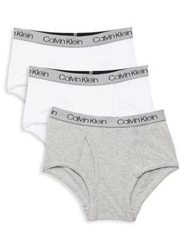 Calvin Klein | Boy's Three-Pack Briefs,商家Saks OFF 5TH,价格¥135