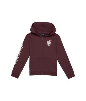Vans | Winter Floral Zip Hoodie (Toddler/Little Kids)商品图片,5.6折, 独家减免邮费