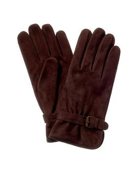 Portolano | Portolano Belt Buckle Wool-Lined Suede Gloves,商家Premium Outlets,价格¥636