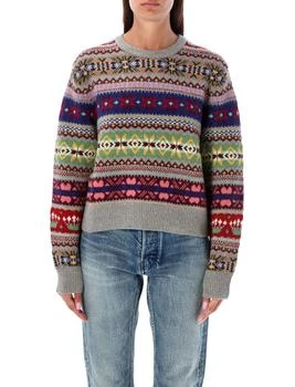 推荐Knit Multicolored Sweater商品
