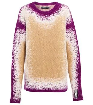 推荐Intarsia wool-blend sweater商品