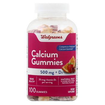 商品Walgreens | Calcium Gummies Cherry Vanilla, Strawberry Vanilla, Orange Vanilla,商家Walgreens,价格¥78图片