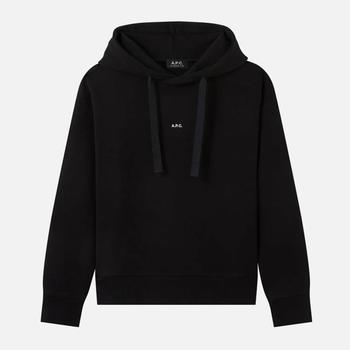 推荐A.P.C. Women's Christina Hooded Sweatshirt - Black商品