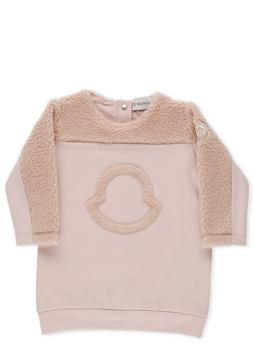 商品Moncler | Moncler Faux-shearling Panelled Sweatshirt Dress,商家Italist,价格¥995图片