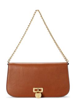 Ralph Lauren Leather Medium Tanner Shoulder Bag