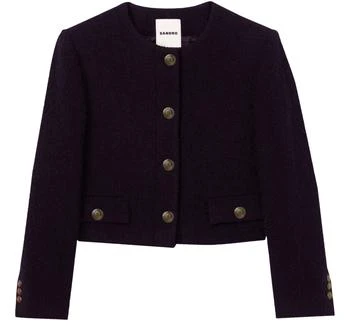 推荐Cropped bouclé wool jacket商品