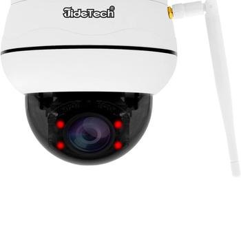 商品JideTech | 5MP PTZ IP66 Weatherproof Outdoor Dome Surveillance WiFi Camera With 5X Optical Zoom,商家Verishop,价格¥1140图片
