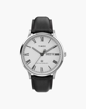 Madewell | TIMEX Waterbury Classic Day/Date 40mm Leather Strap Watch商品图片,