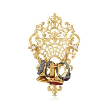 2028 | Pewter Marble Door Knocker Brooch Pin,商家Macy's,价格¥775